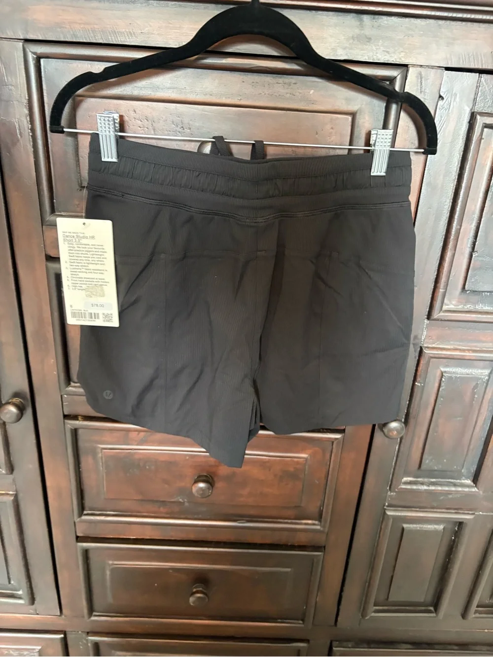 lululemon athletica Black Women's Running Shorts